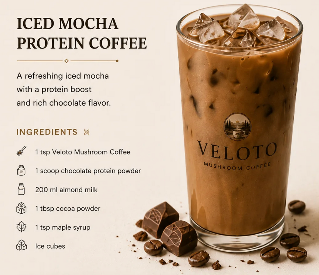  High Protein-mushroom coffee-mocha