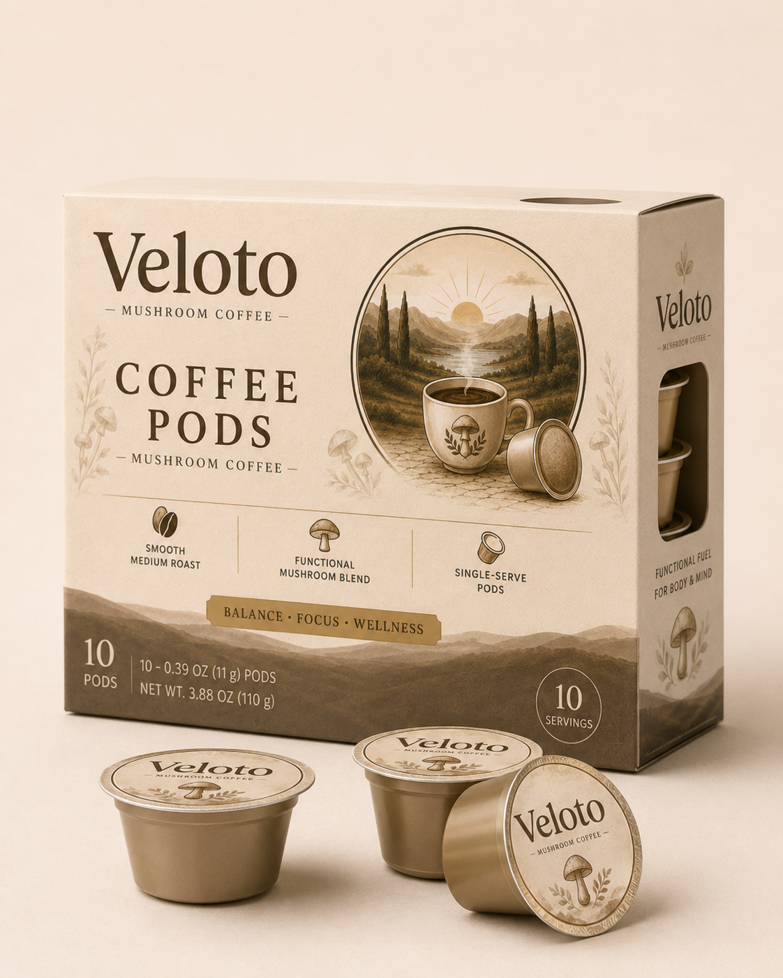 Pods Mushroom Coffee